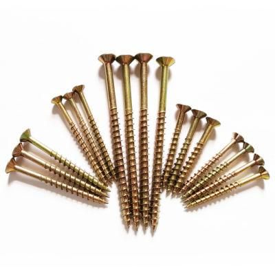 Carbon Steel Zinc Plated High Quality Pozidriv Drive Self-Tapping Chipboard Screw/Wood Screws Made in China