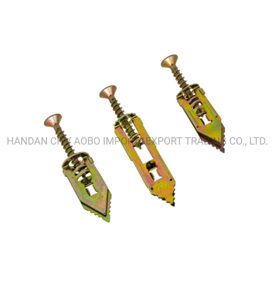 12*30 Hammer Drive Metal Anchor Yellow Zp Made in China