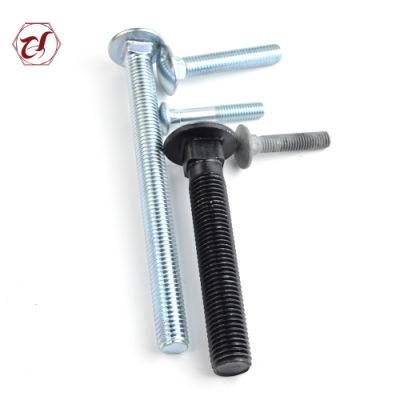 Square Neck HDG DIN603 Yellow Bolt Zinc Plated Carriage Bolt