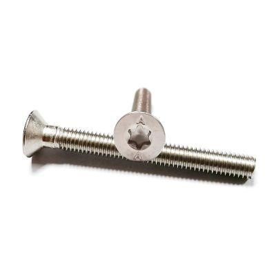 M5 M6 Stainless Steel Countersunk Csk Torx Flat Machine Screw