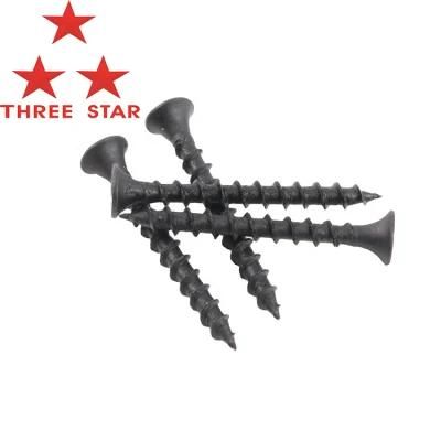 Congo Angola Zambia Market/2022 Newest Self Tapping Black Phosphated Drywall Screw with Bugle Head for Wooden and Metal