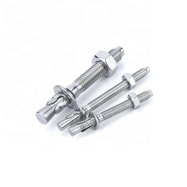 Fastener Carbon Steel Wedge Anchor Zinc Plated Wedge Anchor Bolt