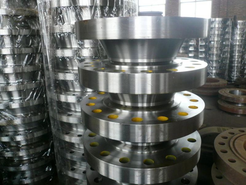 ANSI 150lb/300lb Carbon Steel A105/A105n Wnrf Flanges