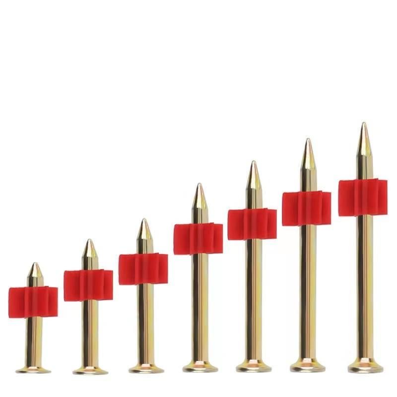 Yellow Zinc Steel Shooting Nails High Quality Low Price