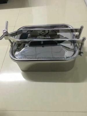 Sanitary Stainless Steel Square Tank Manhole (YAF Type)