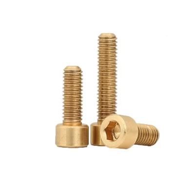 Brass H62 Hex Socket Cap Bolt/Allen Bolt DIN912