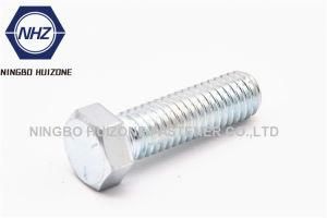Zinc Plated Hex Bolts SAE J429 Grade 5 with 3 Lines