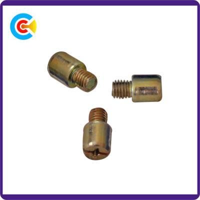 DIN/ANSI/BS/JIS Carbon-Steel/Stainless-Steel Non-Standard Phillip/Slot Anti-Theft Anti-Loose Round Head for Buidling