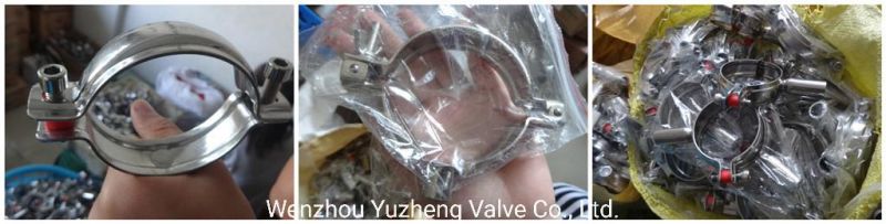 Sanitary Heavy Duty Single Pin Clamp 1/2"-12"