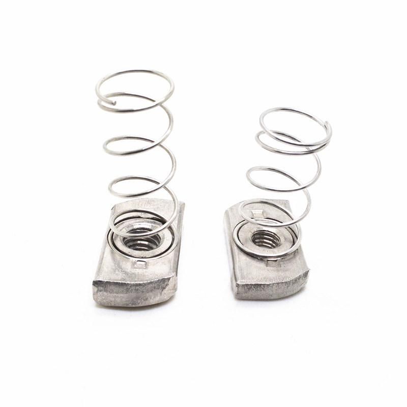 Stainless Steel M10 M12 Spring Nut