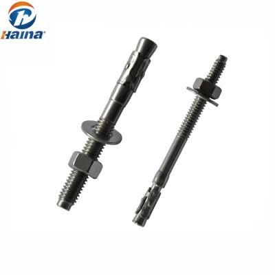 M6-M20 Galvanized Steel Wedge Anchors for Construction