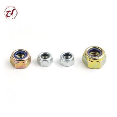 Yellow Zinc Plated DIN985 Gr4 Hex Lock Nuts