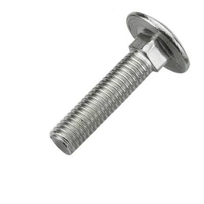 Stainless Steel Carriage Bolt DIN 603 Bolt with Umbrella Head Bolt and Nut