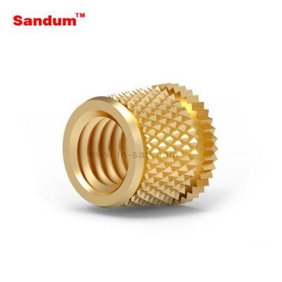 Wholesale Customized Heat Set Brass Round Base Insert Tee Nut