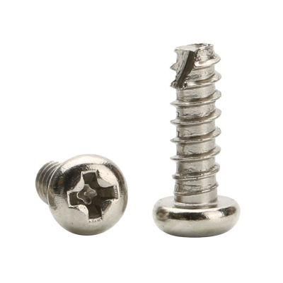304 Stainless Steel Phillips Pan Head Cross Self Cutting Screws