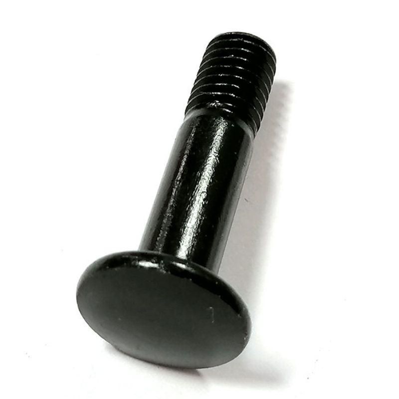 Customized Black Mushroom Half Thread Machine Steel Truss Head Screw