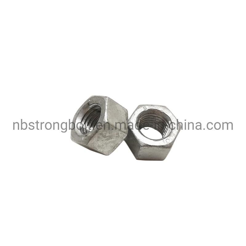 ISO4033 Hex High Nut Cl. 10 with HDG-Ovs M16 + 20