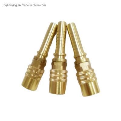 Dme Mold Customized Brass Extension Hose Barb Quick Coupler