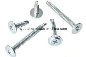 Pan Head Washer Screw Self Tapping Self Drilling Screw Zinc Plated