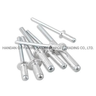 China Manufacturer Open Type Flat Head Head Pop Rivet Aluminum Blind Rivet
