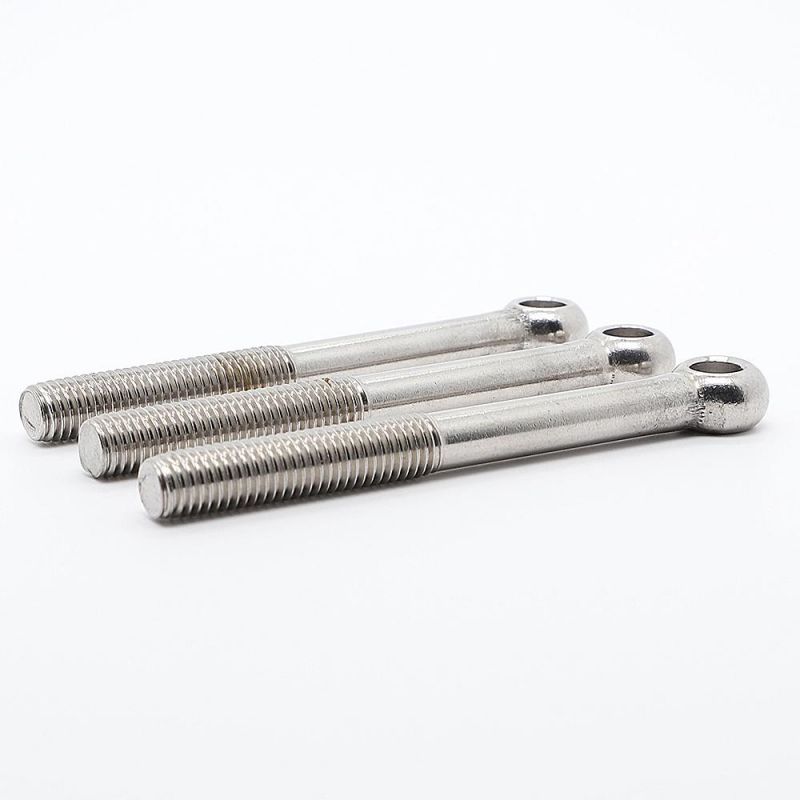 DIN/GB/ASTM Stainless Steel 304/316 Full Size High Quality Fastener Eye Bolt
