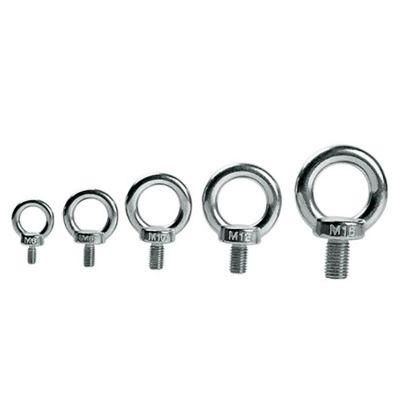 AISI304 316 DIN580 Stainless Steel Lifting Eye Bolts Eyebolt Screw Eye Nut