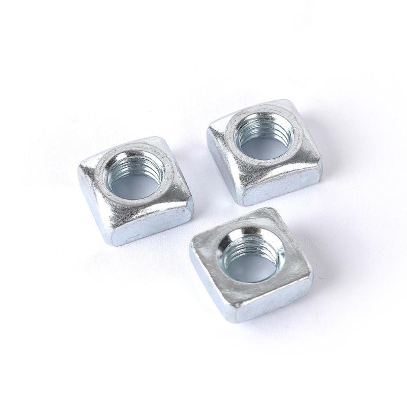 Factory Price M4 M6 M8 M10 Galvanized Square Lock Cage Nut Stainless Steel Cage Nut Stainless Steel Wing Nut DIN557 Square Nut