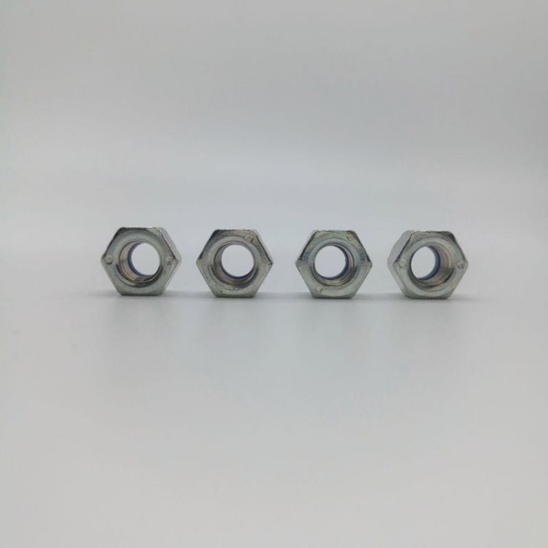 Ppap Level 3 Hex Head Lock Nut with Zinc Plated