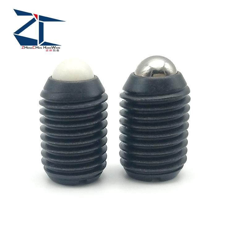 Thread Bolt Carbon Steel Ball Spring Plunger