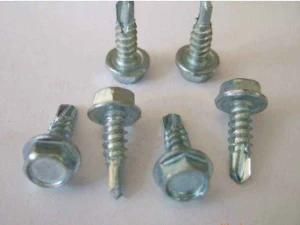 Good Quality Self Drilling with Empd Washer, Zinc Plated