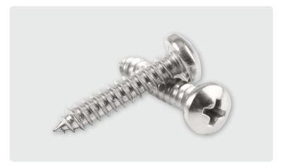 Stainless Steel Screw GB845 Cross Recessed Pan Head Tapping Screw A2-70
