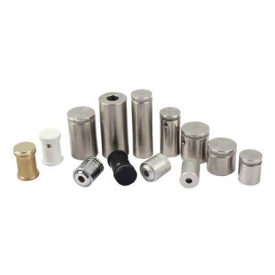 Wholesale Custom M3 Aluminum Round Glass Rail Standoff