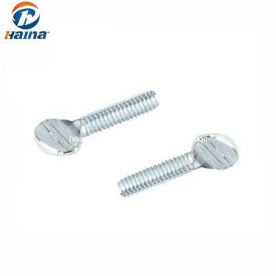 Zinc Plated Carbon Steel Thread Thumb Screws