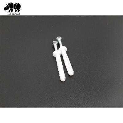 Manufactory with Nail Screw Nylon Plastic Anchor Wall Plug/Plastic Wall Anchor