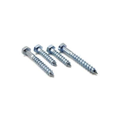 Hex Wood Screw DIN571 with Zp