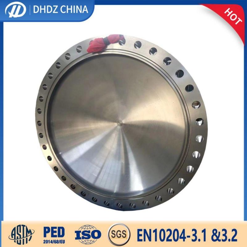 High Pressure Vessel Forged Cap Steel Flange
