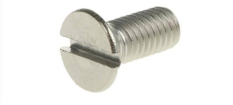 DIN 963 Csk Head Slotted Bzp Machine Screws