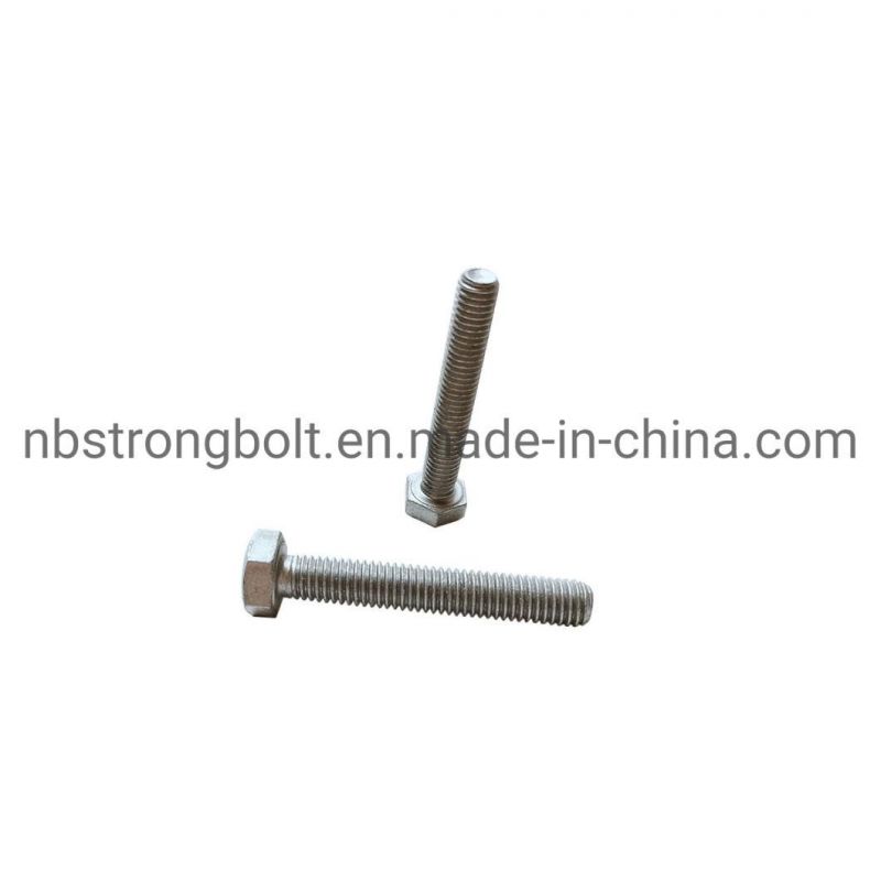 DIN933 Hex Bolt Cl. 8.8 with HDG ISO Fitting