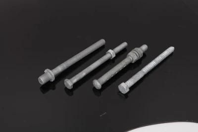 DIN 933 High Tensile Hex Head Bolt HDG Finish Grade 8.8 and Hex Nut