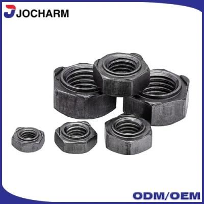 DIN929 Carbon Steel Black Zinc Plated Hex Weld Nuts