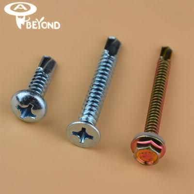 Self Drilling Screw Zinc Plating Tek Screw Bimetal Screw