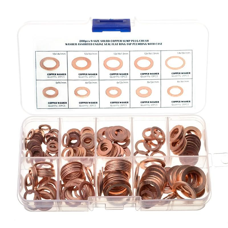 Sheet Metal Fabrication Stamping Washer Flat Copper Washer