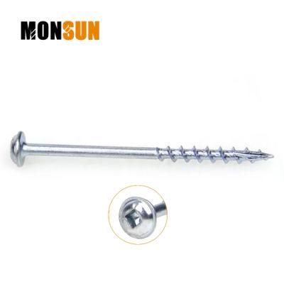 Square Drive Round Washer Head Self Tapping Wood Screw