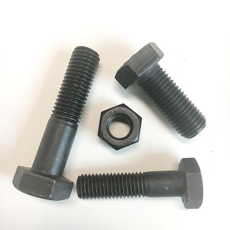 Grade 2 Hexagon Head Bolts Black