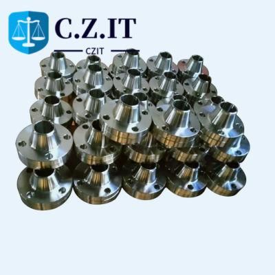 P265gh Carbon Steel Weld Neck En 1092 Type11 Pn10 Pn16 4inch DN100 Flange