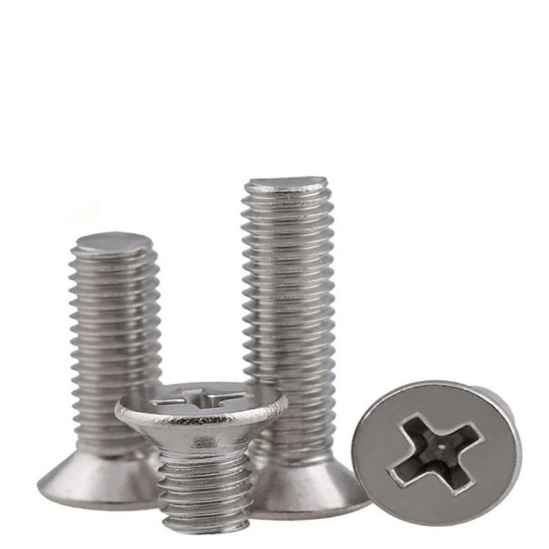 SS304 Cross Recessed Countersunk Head Screws