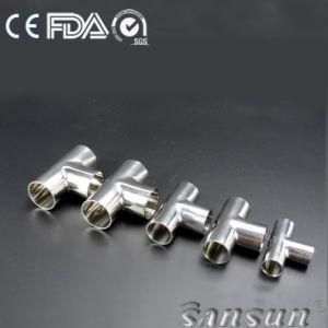 Sanitary Stainless Steel Food Processing Hygienic Welded Tee (LTWWW)