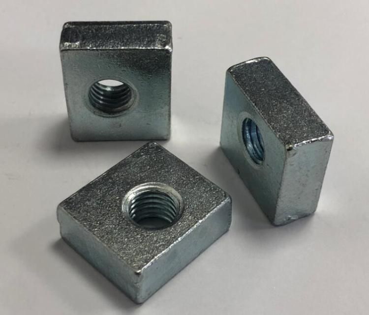 Eccentric Square Nut Nut Zinc Plated