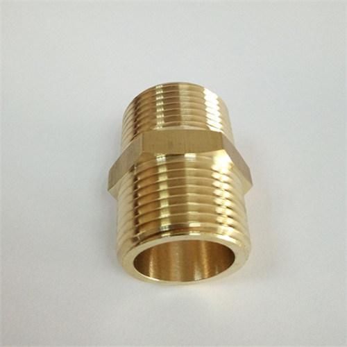 Brass Nipple Adaptor with Both Side Thread