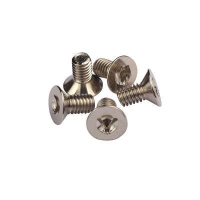 Anti Theft Triangle Countersunk Flat Head Micro Screw